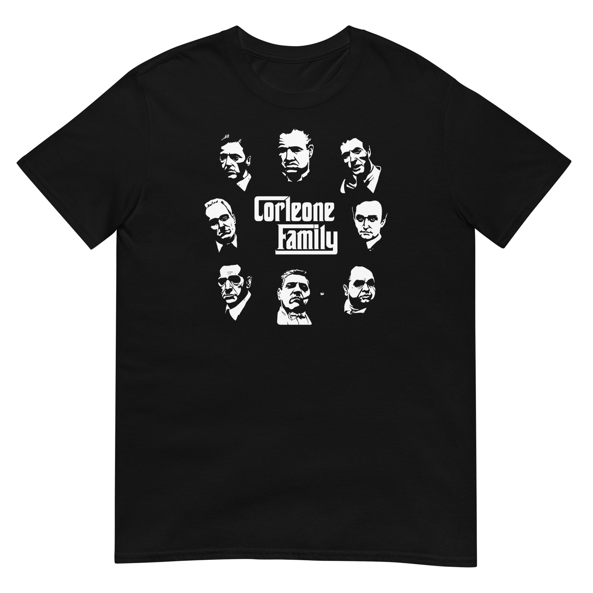 camiseta familia corleone el padrino the godfather en color negro