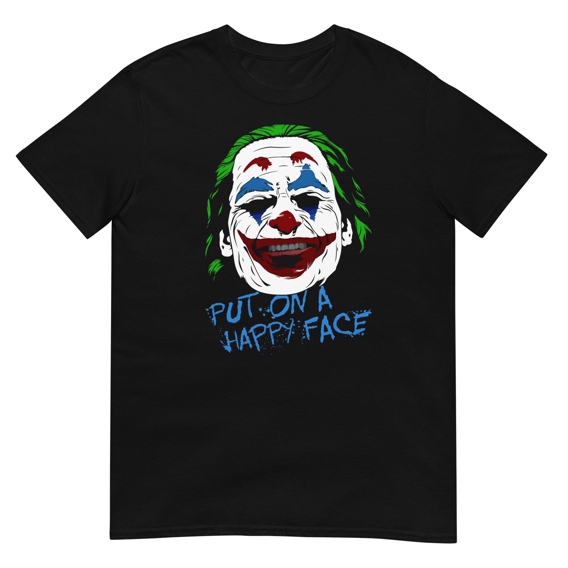 camiseta de joker en color negro