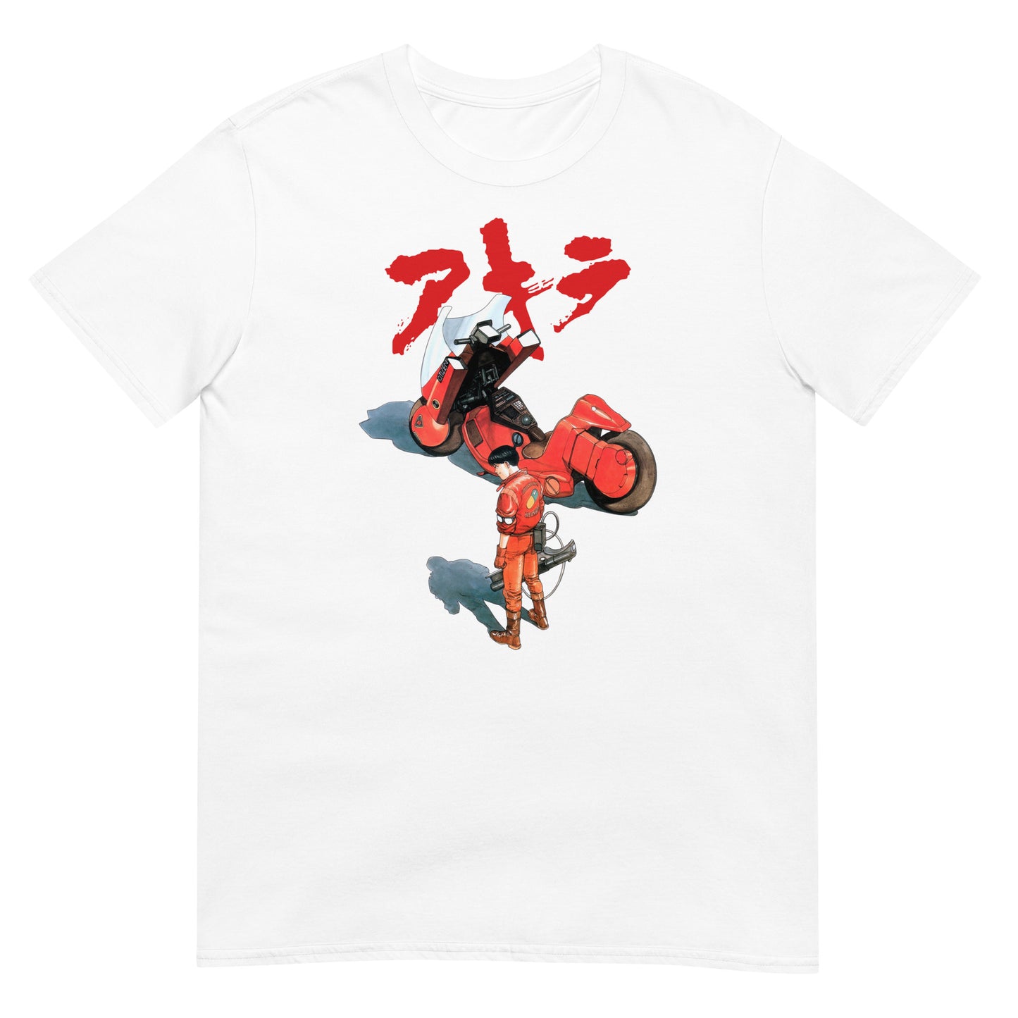 camiseta kaneda moto akira en color blanco