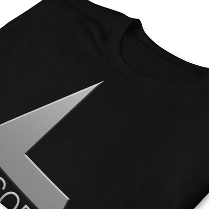 detalle de camiseta lexcorp de superman en color negro