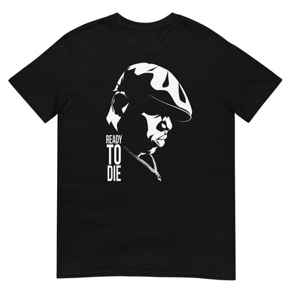 camiseta ready to die the notorious big biggie en color negro