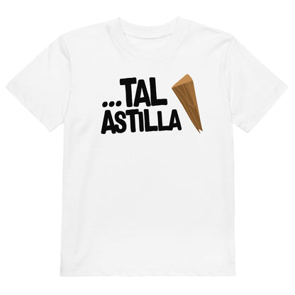 camiseta tal astilla infantil en color blanco