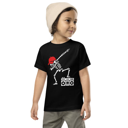 Camiseta de Niño Dabbing Skeleton Boombox