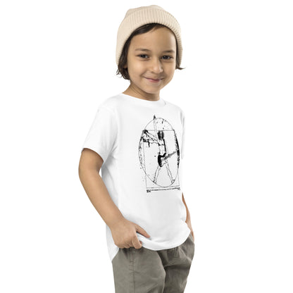 Camiseta de Niño Hombre de Vitruvio Guitarrista