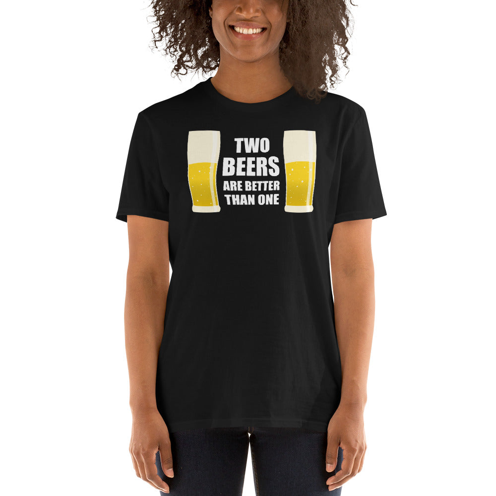 Camiseta Two Beers are Better than One