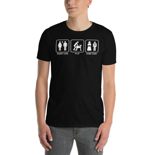 Camiseta Matrimonio Game Over