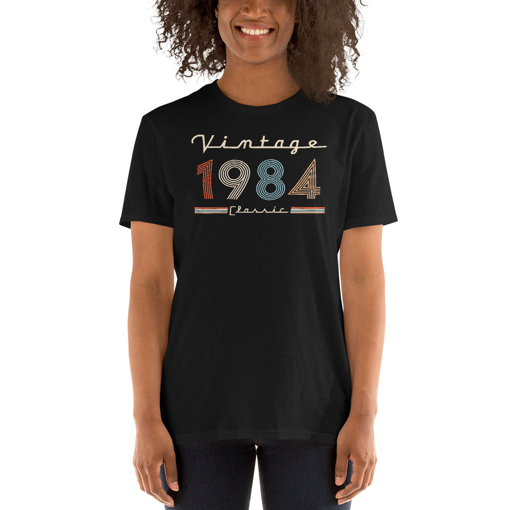 Camiseta 1984 - Vintage Classic - Cumpleaños