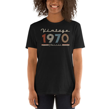 Camiseta 1970 - Vintage Classic - Cumpleaños