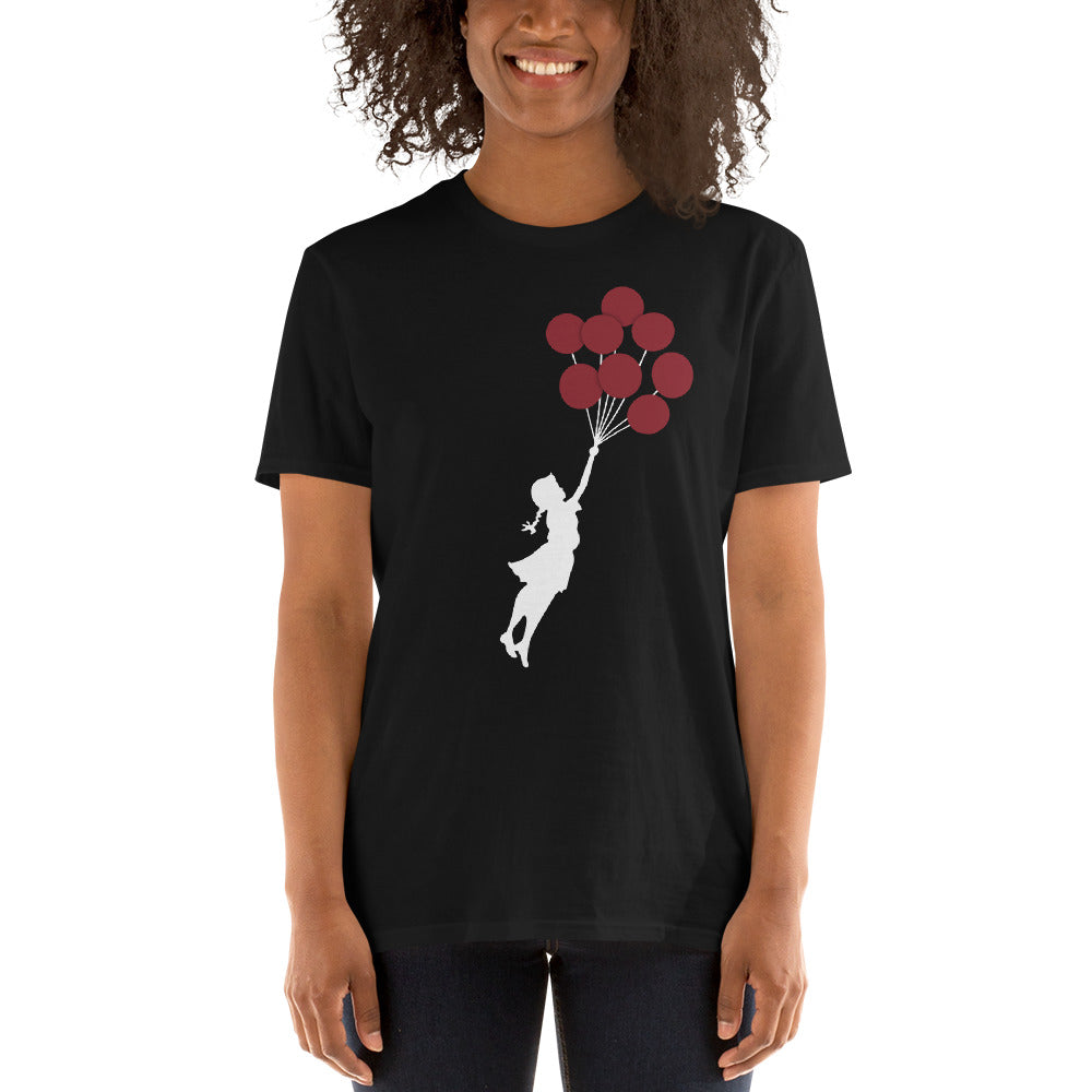 Camiseta Flying Balloon Girl