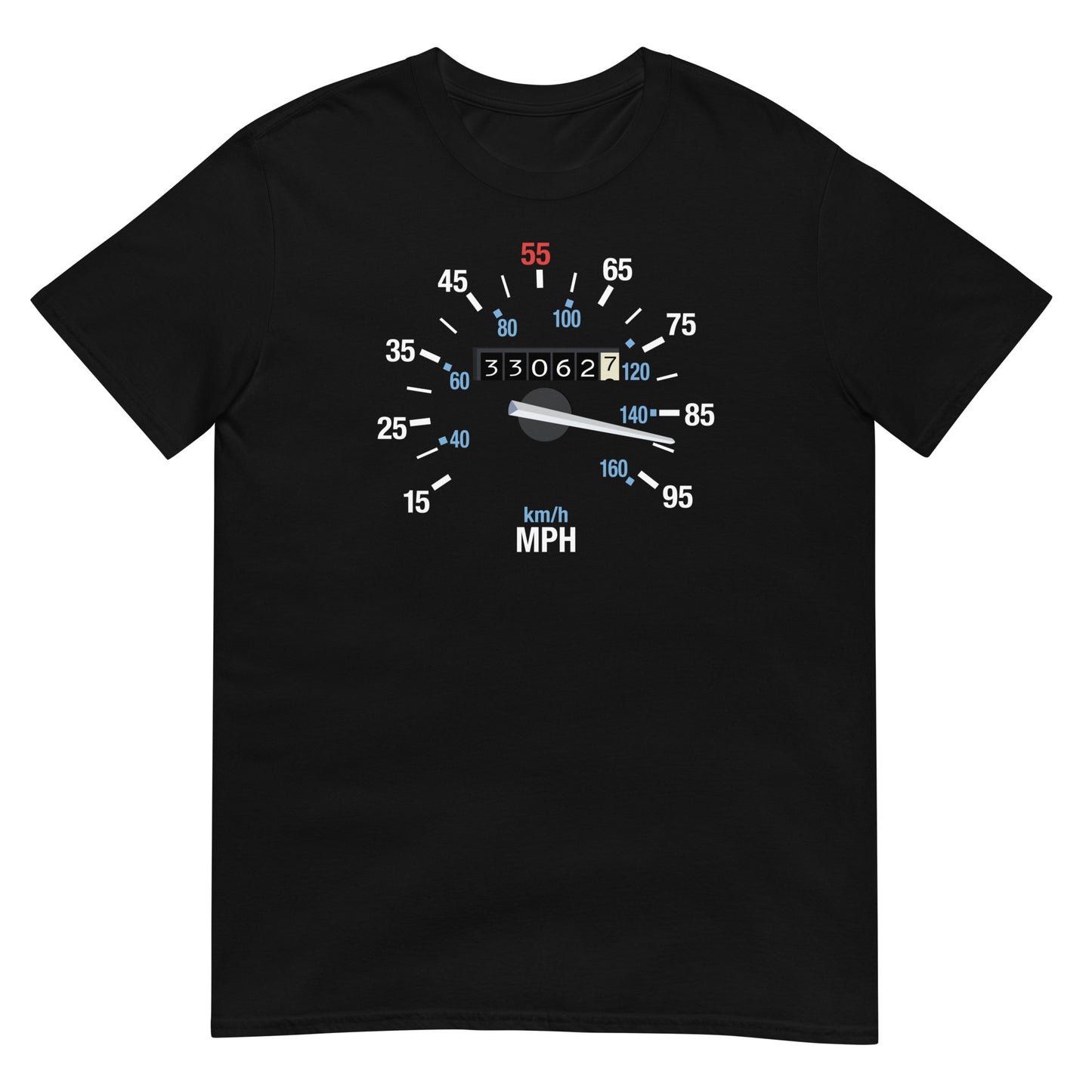 Camiseta Velocímetro Delorean 88 MPH