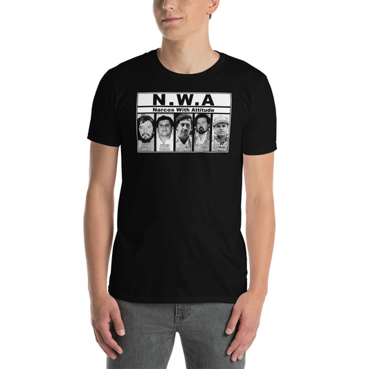 Camiseta N.W.A. Narcos With Attitude