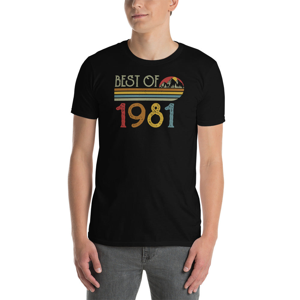 Camiseta Best Of 1981 - Cumpleaños