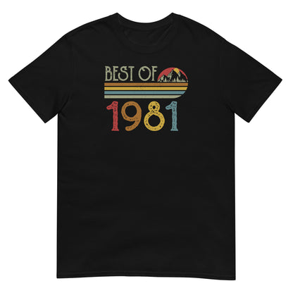 Camiseta Best Of 1981 - Cumpleaños