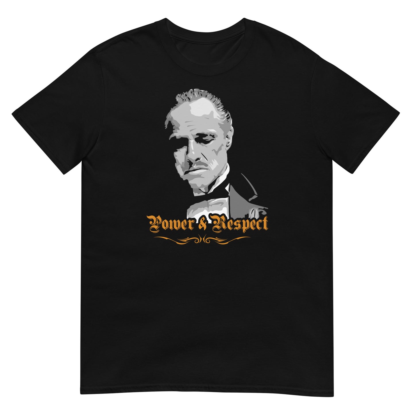 camiseta el padrino the godfather en color negro