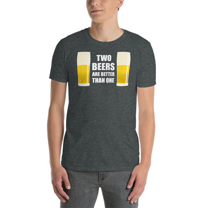 Camiseta Two Beers are Better than One