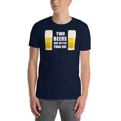 Camiseta Two Beers are Better than One