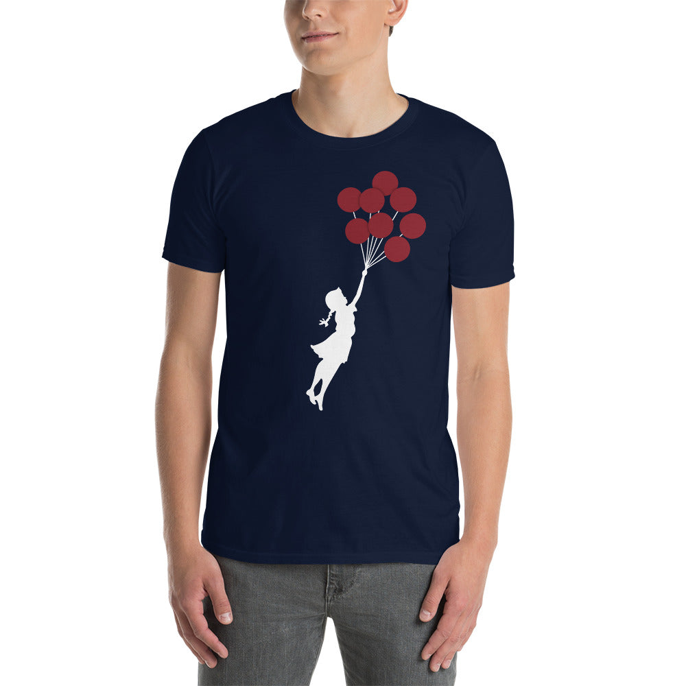 Camiseta Flying Balloon Girl