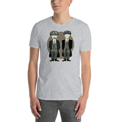 Camiseta Peaky Blinders. Color Gris.