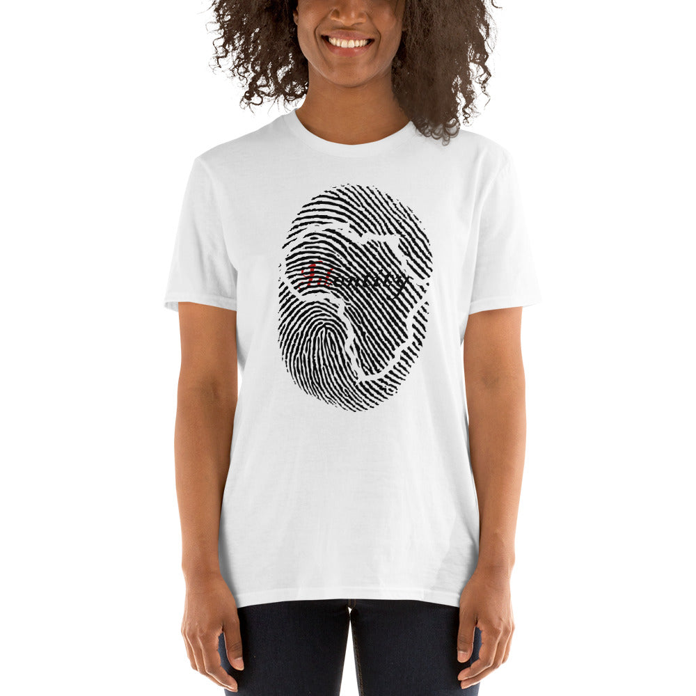 Camiseta África Huella Dactilar - Identity