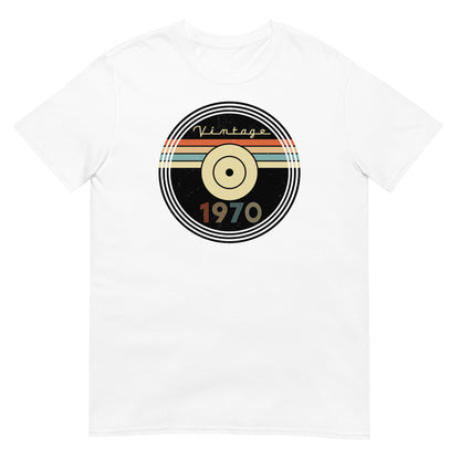 Camiseta 1970 - Vintage - Disco - Cumpleaños