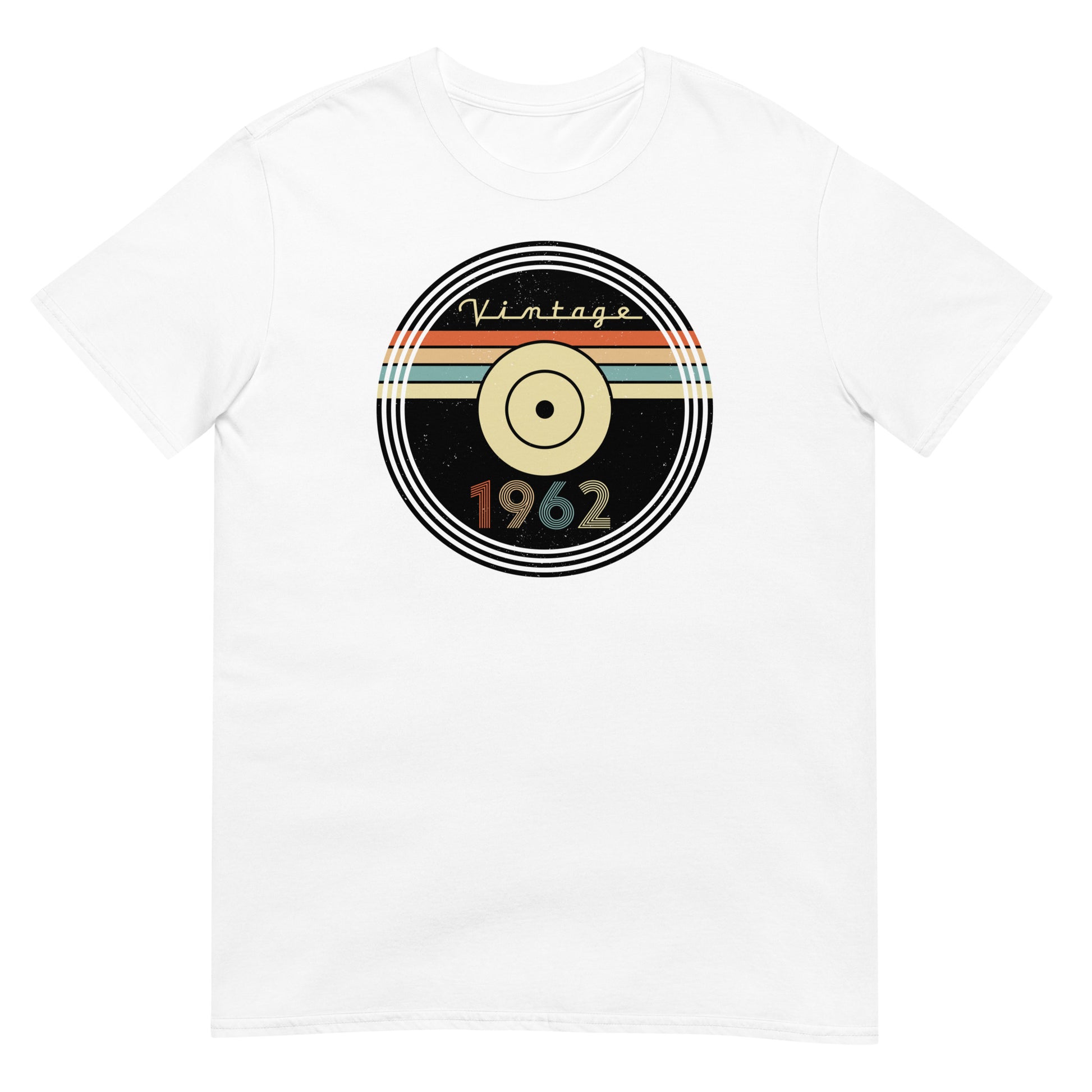 Camiseta 1962 - Vintage - Disco - Cumpleaños