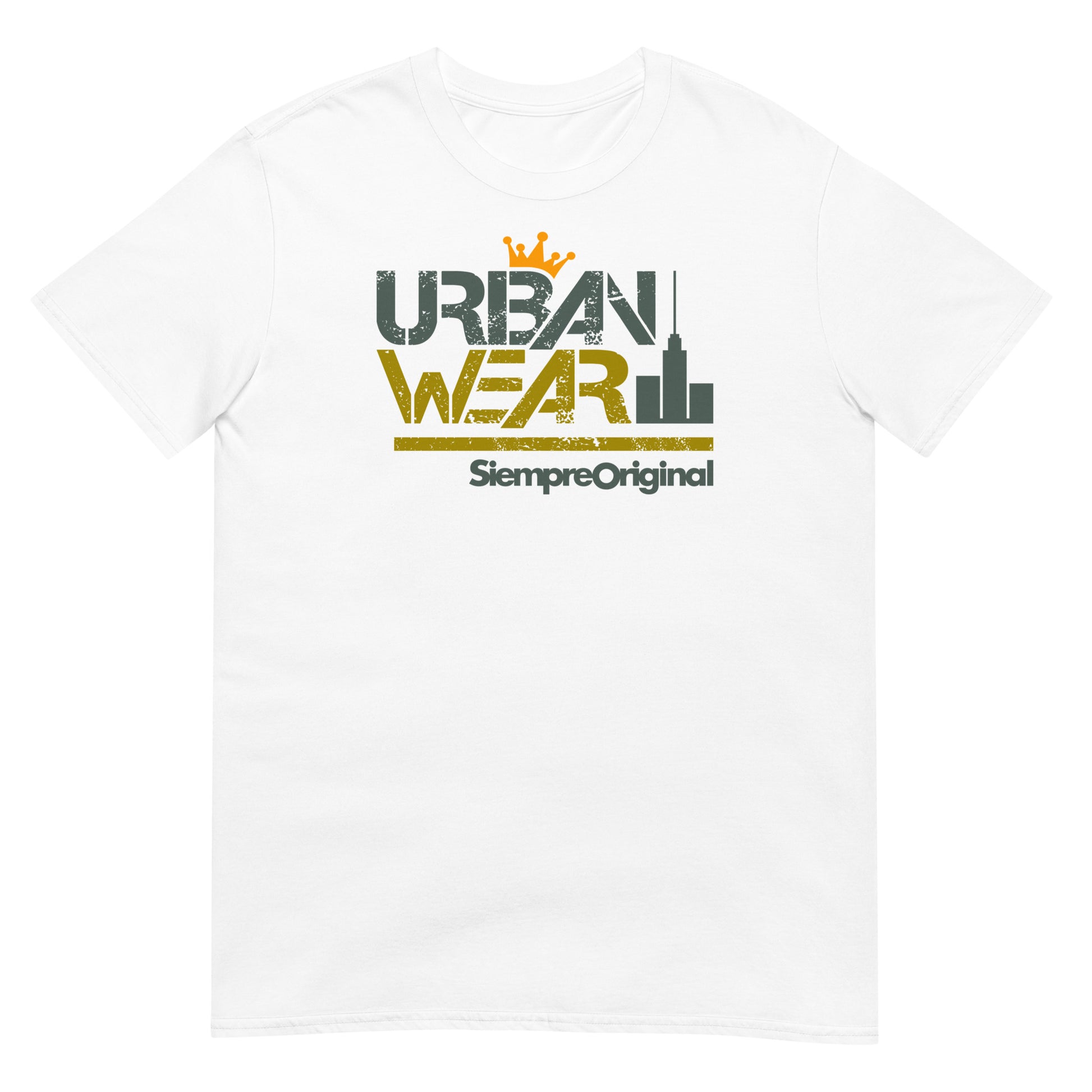 Camiseta Urban Wear de Siempre Original. Color blanco.