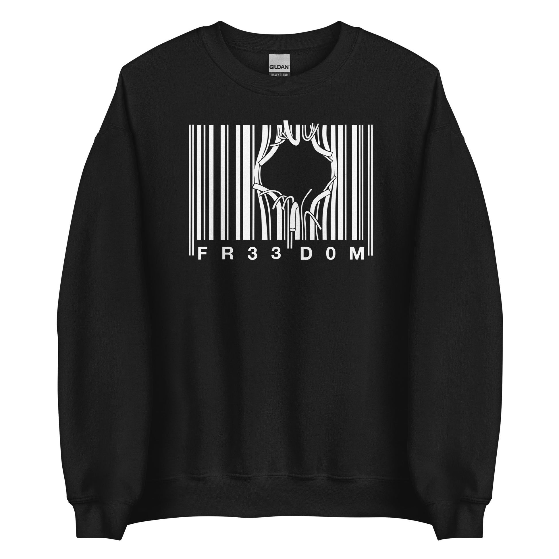 Sudadera Freedom Código de Barras