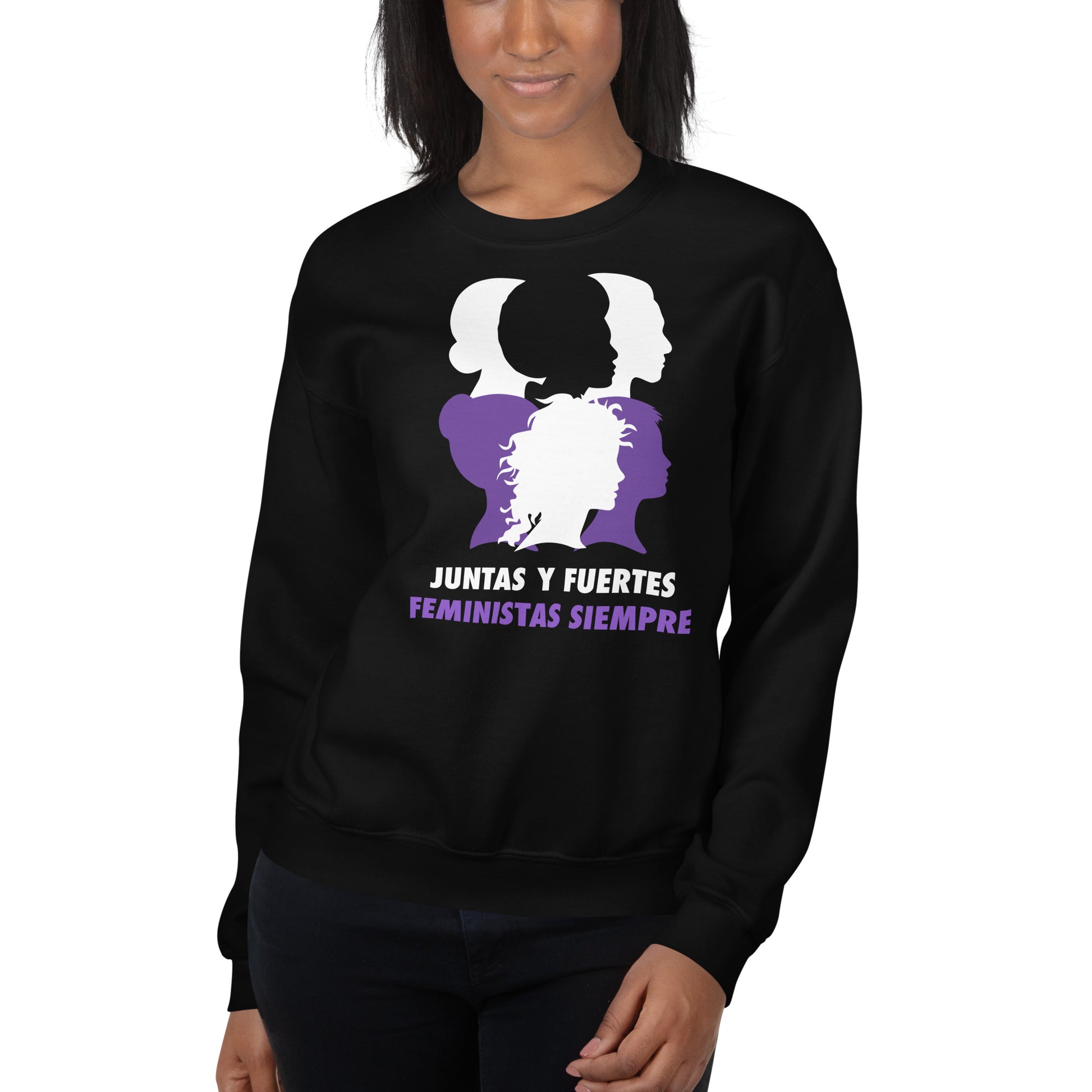 Sudadera Juntas y Fuertes Feministas Siempre