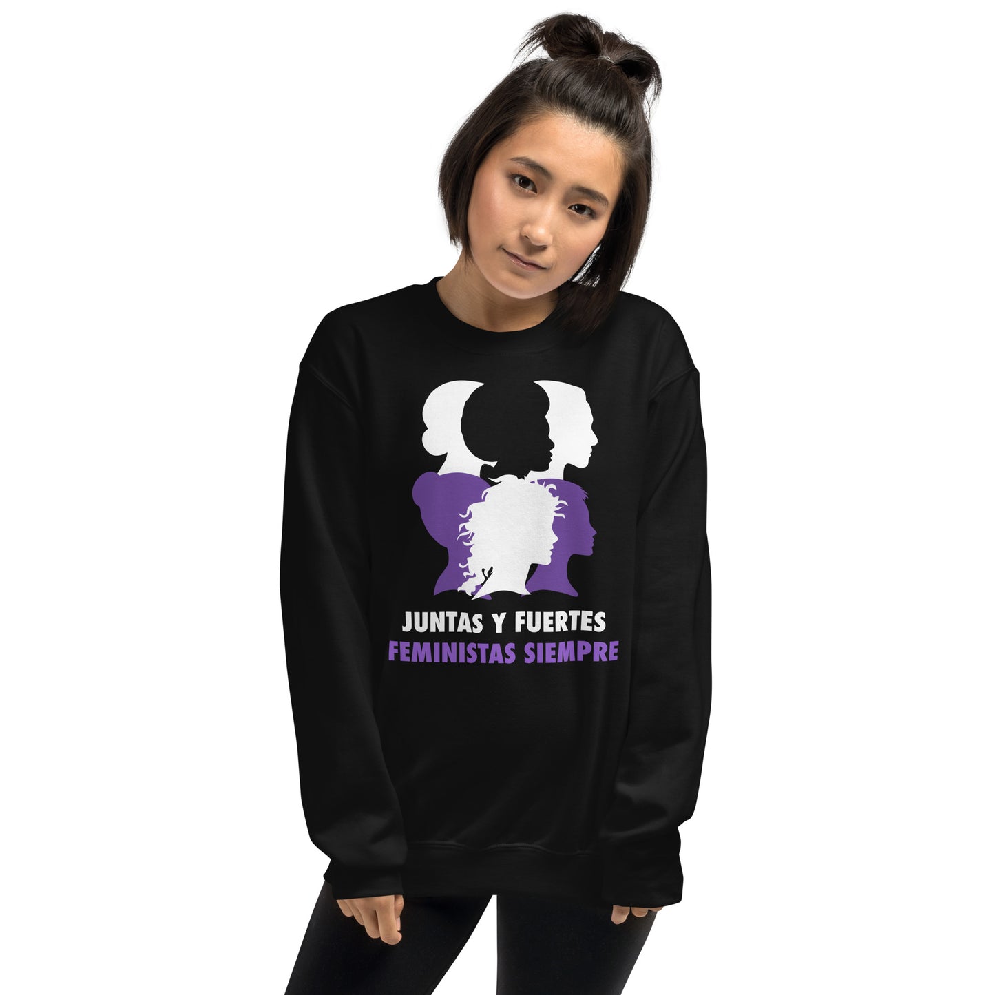 Sudadera Juntas y Fuertes Feministas Siempre