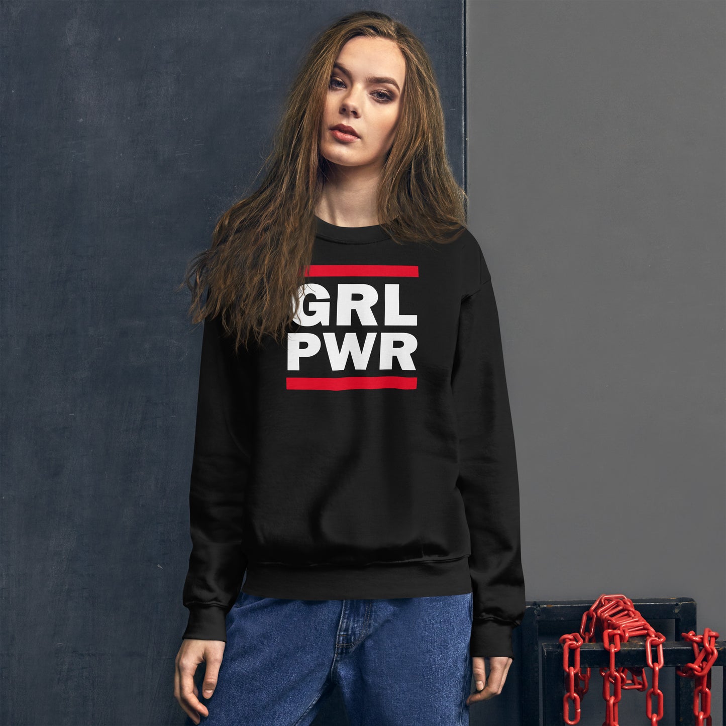 Sudadera GRL PWR