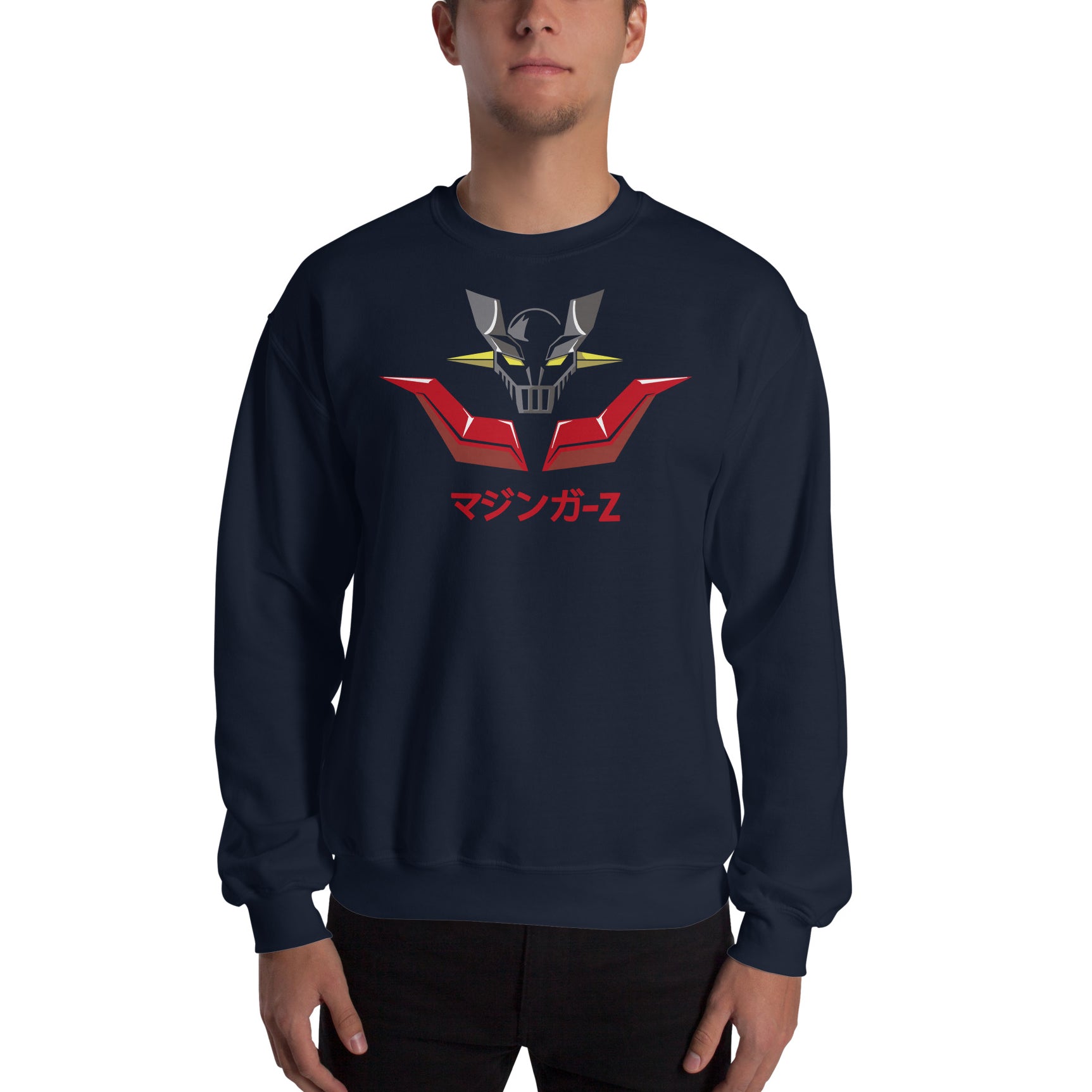 Sudadera de Mazinger Z. Color Azul Marino.