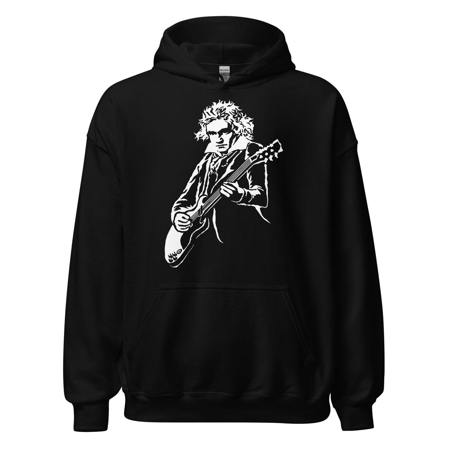 Sudadera Beethoven con Guitarra Eléctrica