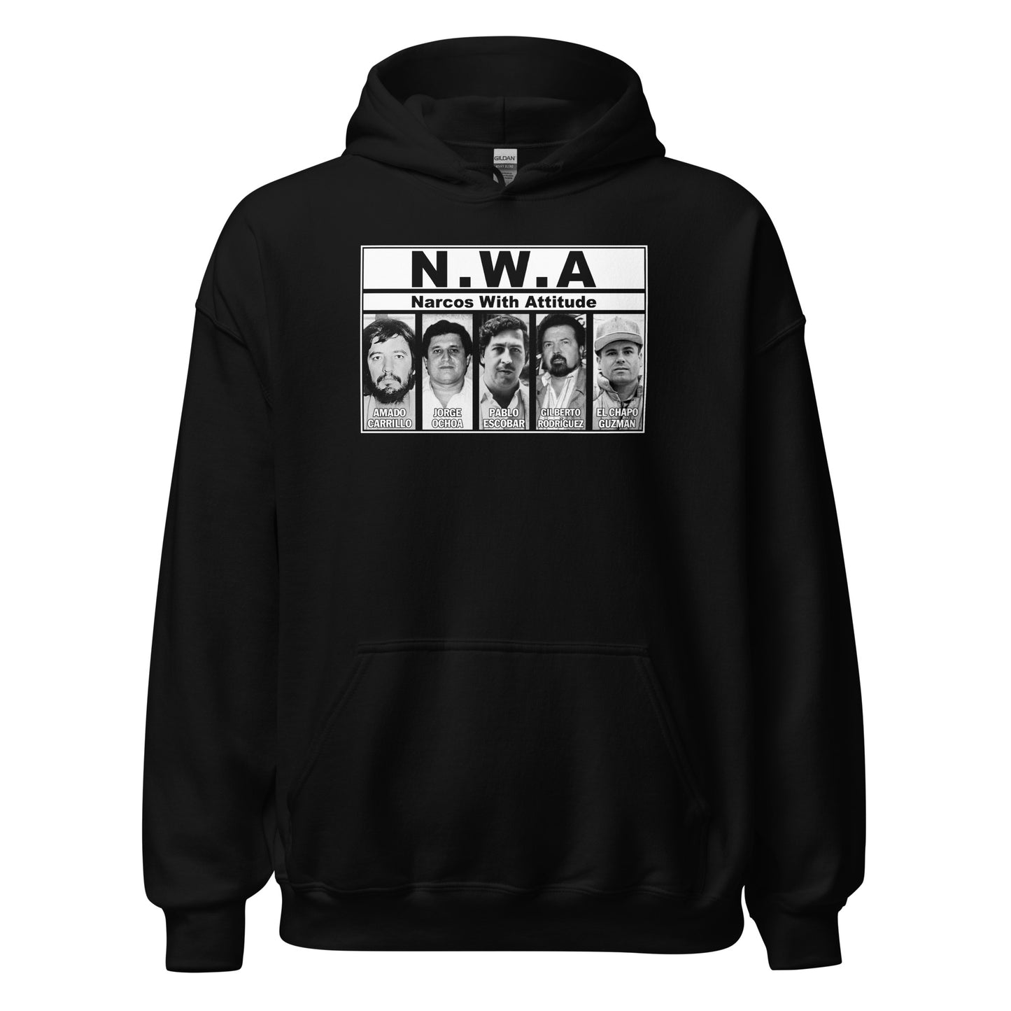 Sudadera N.W.A. Narcos With Attitude