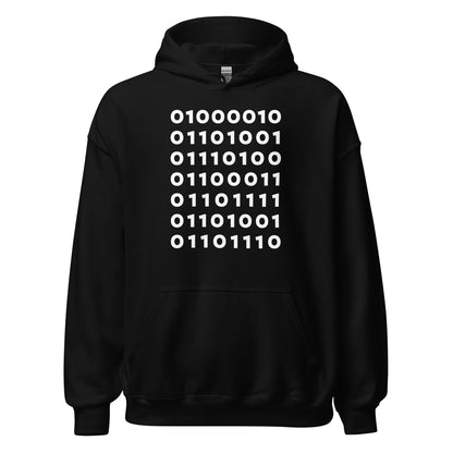 Sudadera Binary Bitcoin