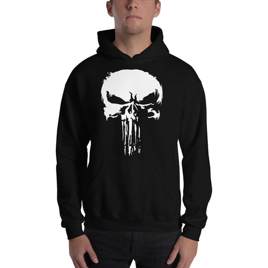 Sudadera con capucha Skull de The Punisher. Color Negro.