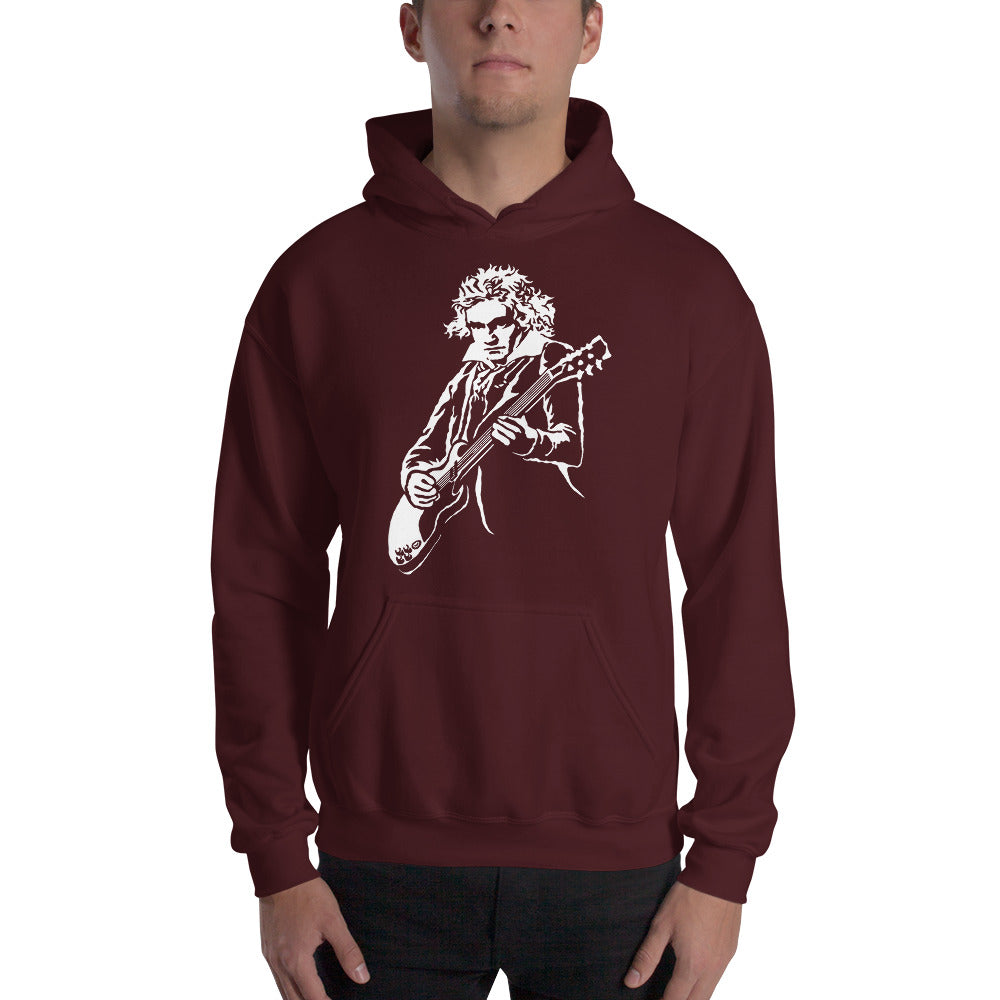 Sudadera Beethoven con Guitarra Eléctrica