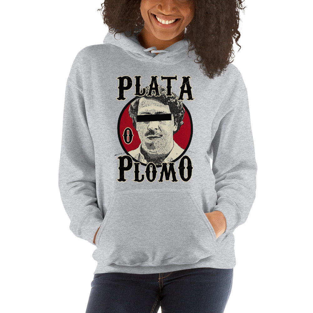 Sudadera Plata o Plomo