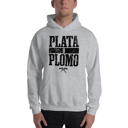 Sudadera Plata o Plomo