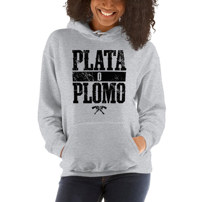 Sudadera Plata o Plomo