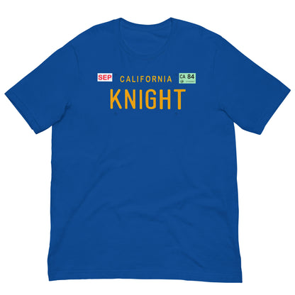 Camiseta Matrícula Knight