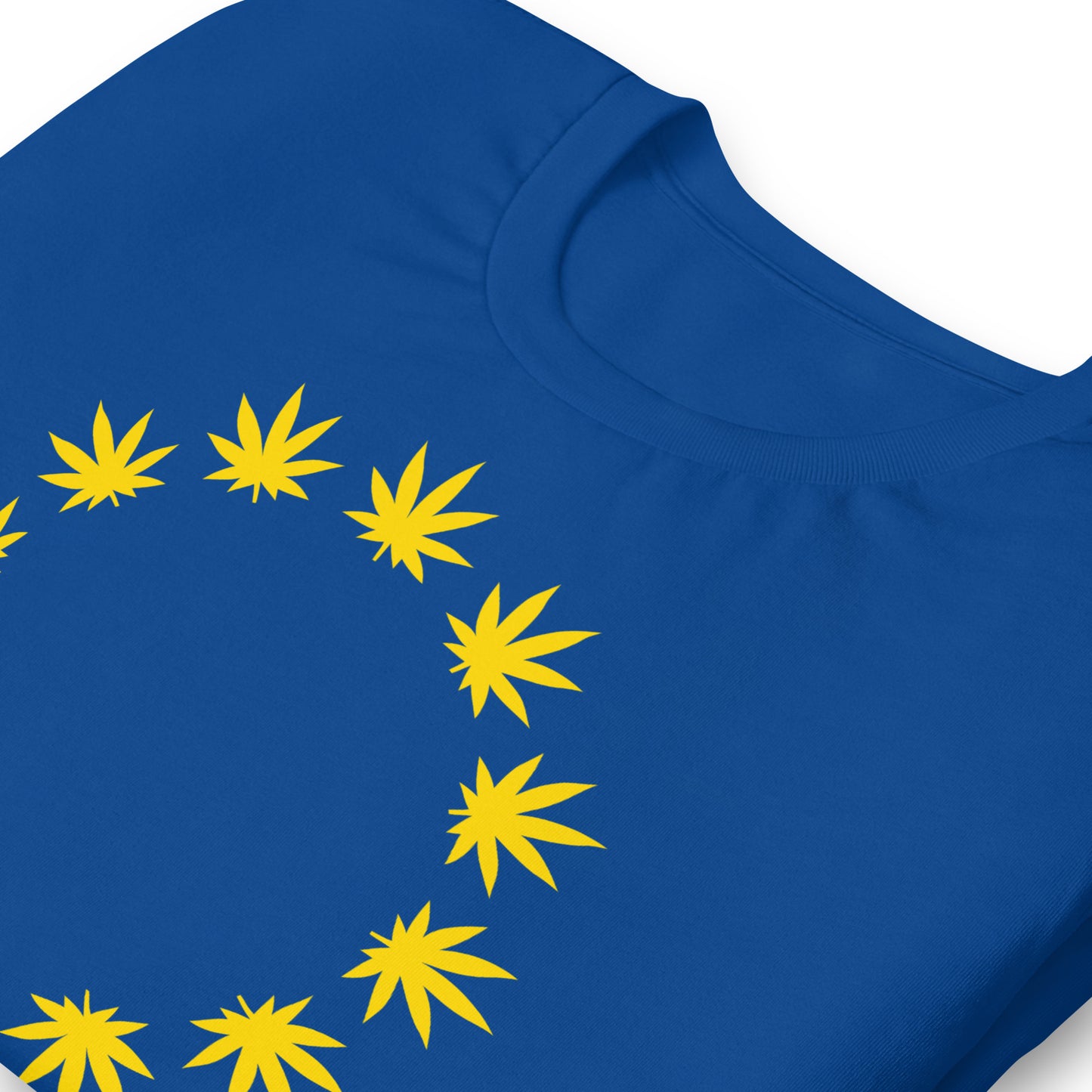 Camiseta Marihuana Bandera de Europa