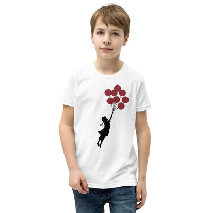 Camiseta de Niño Flying Balloon Girl