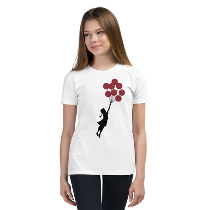 Camiseta de Niño Flying Balloon Girl