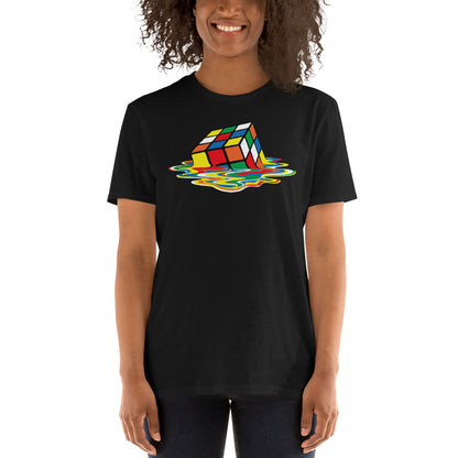 Camiseta Cubo De Rubik Derretido