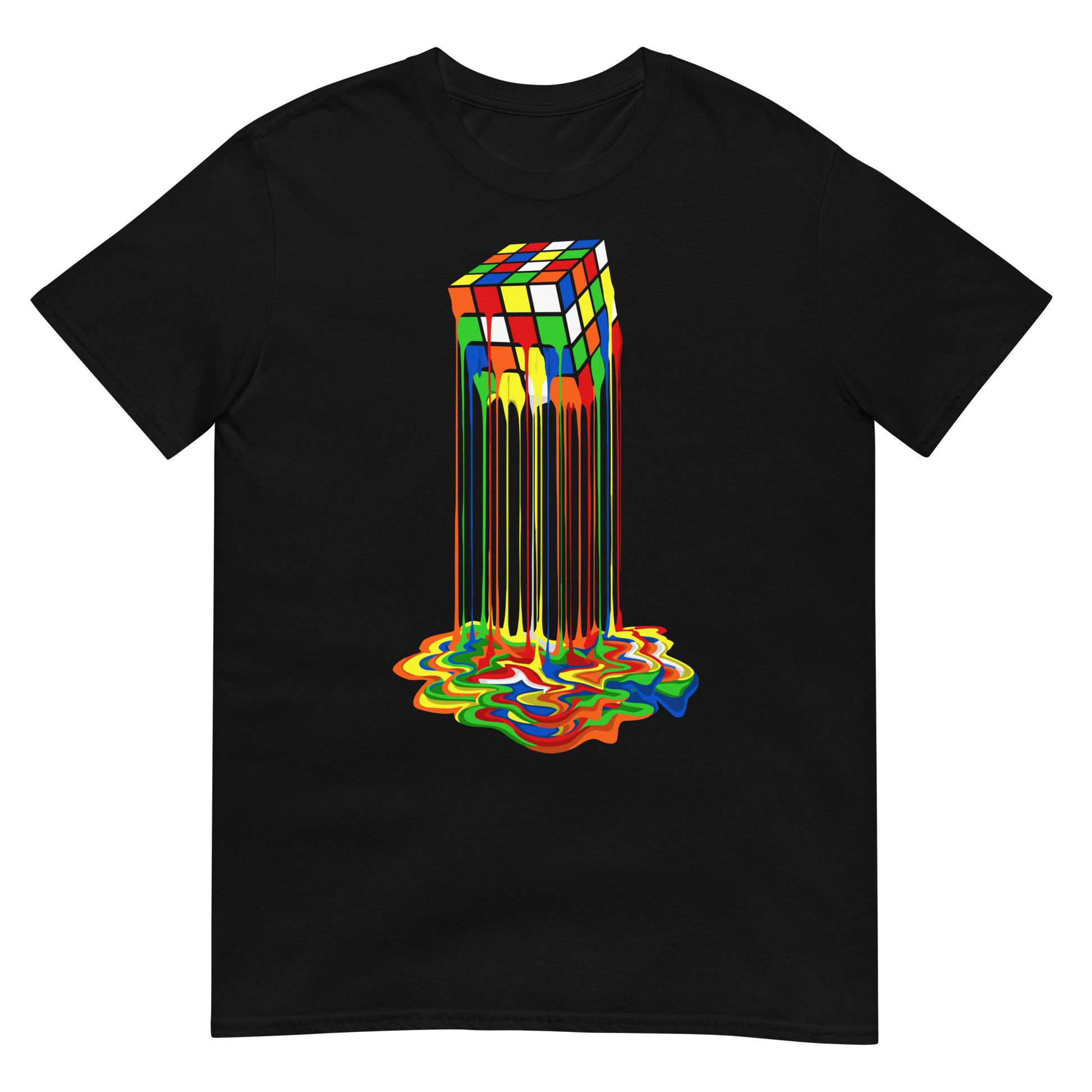 Camiseta Cubo De Rubik Derretido