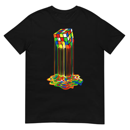 Camiseta Cubo De Rubik Derretido