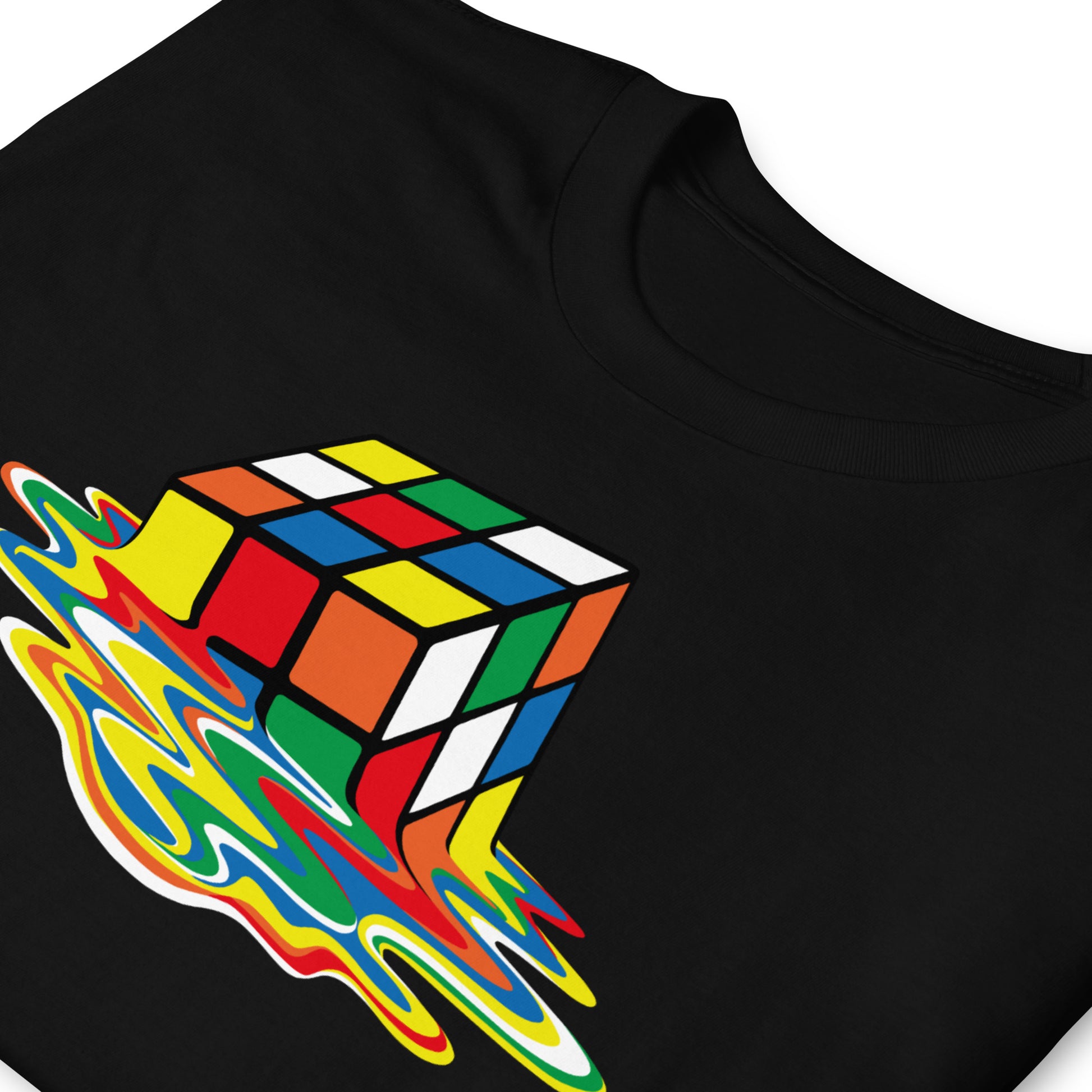 Camiseta Cubo De Rubik Derretido