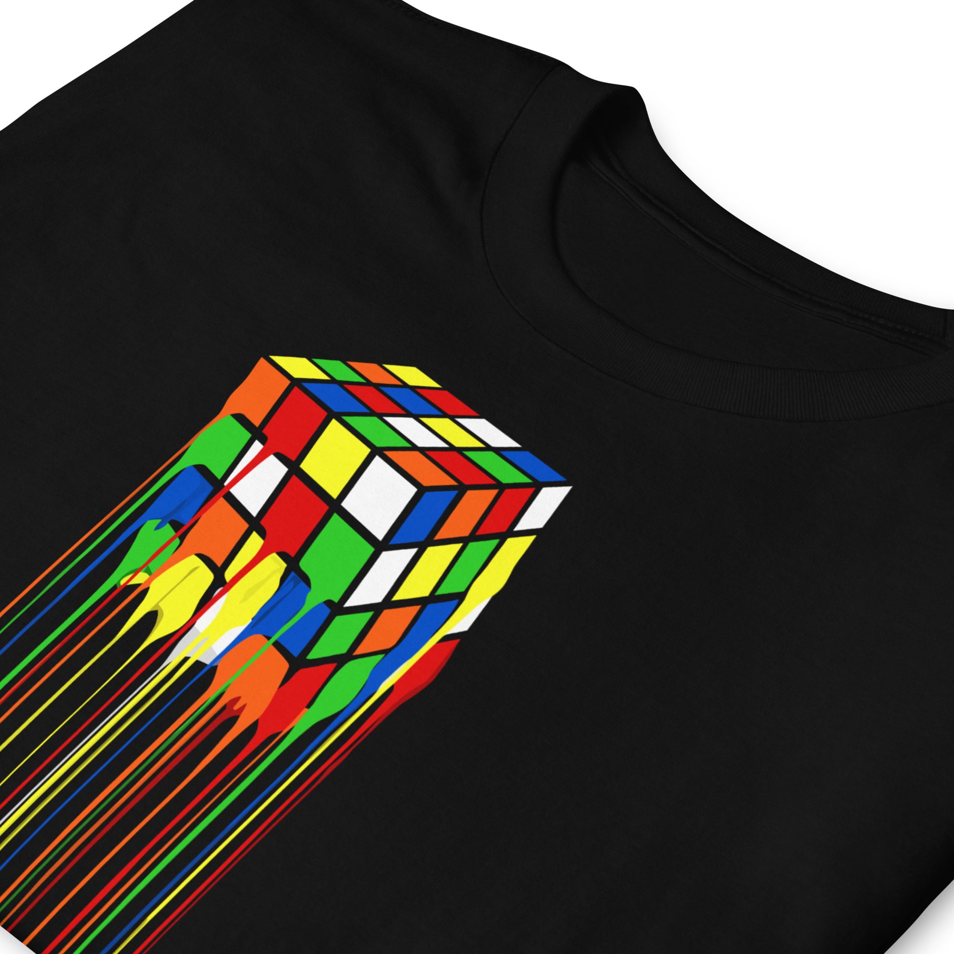 Camiseta Cubo De Rubik Derretido